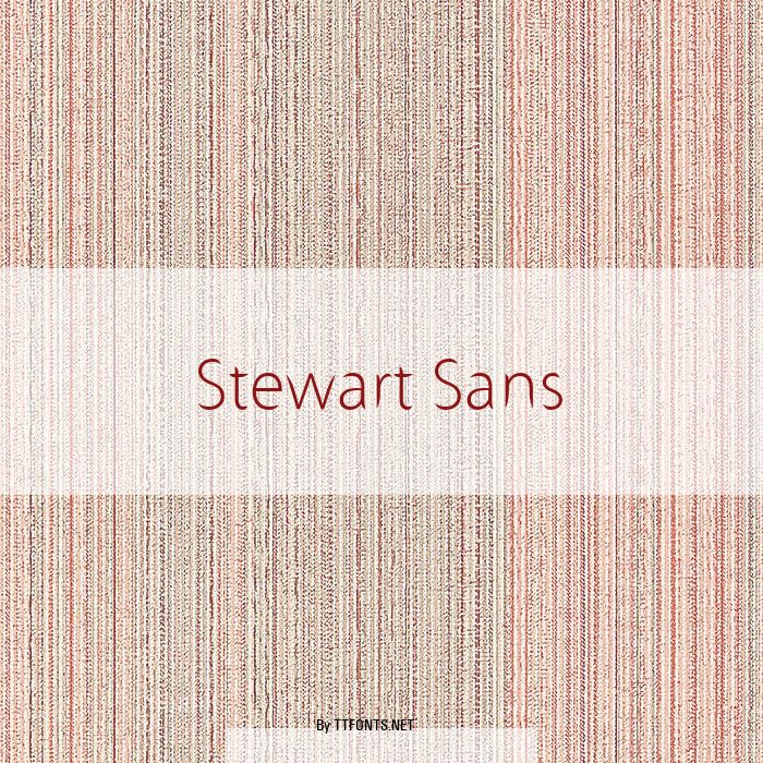 Stewart Sans example